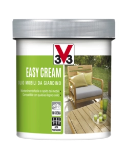 EASY CREAM - OLIO MOBILI DA GIARDINO - INCOLORE - 0,5 LITRI